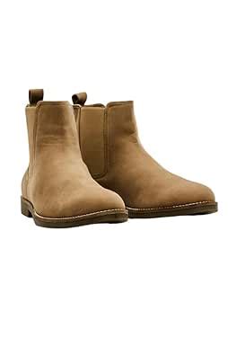 Buy SNITCH Men's Chelsea Boots | Minimalist Solid Pattern | Synthetic ...