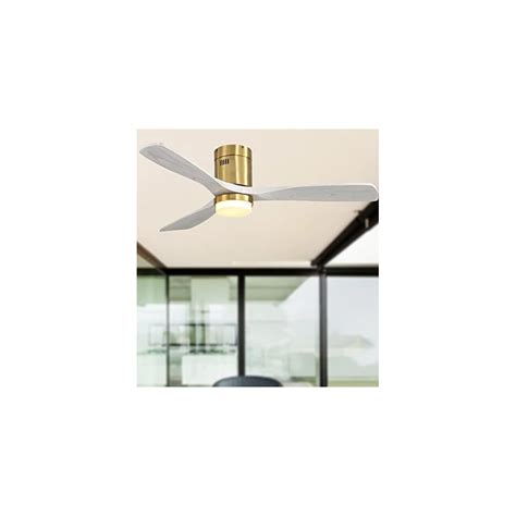 Buy Sofucor 52 Inch Low Profile Ceiling Fan With Lights, Modern Ceiling ...