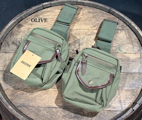 DECODE CANVAS MINI PACK | JUNCTION LEATHER&RIVER SHOP