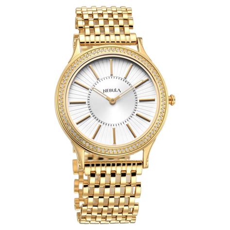 Buy Online Titan Nebula Vintage 18k Gold Analog with Diamond Studded ...