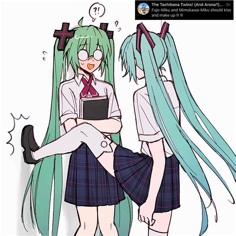 hatsune miku (vocaloid and 2 more) drawn by xom0meku | Danbooru