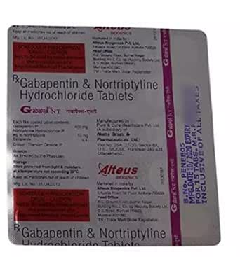 GABAPAX NT 400 - Strip of 15 Tablets : Amazon.in: Health & Personal Care