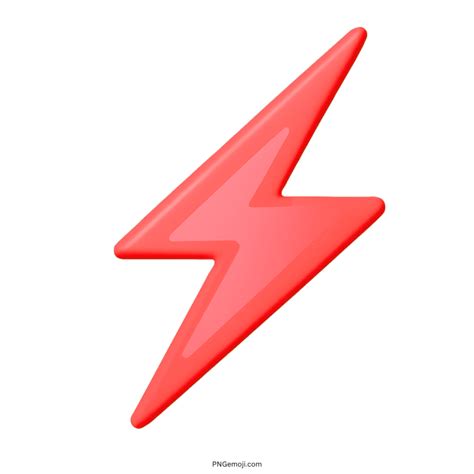 Lightning Emoji Multicolor 3D PNG, ClipArt Collection » PNGemoji.com