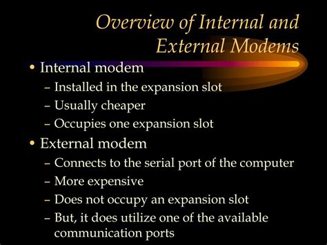 Image result for Internal Modem Computer