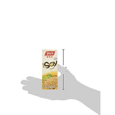 Buy Yeo's Soy Milk Drink, 8.5 Oz (Pack of 24) - Low Calorie Plain Soy ...