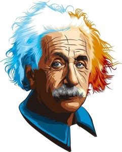 Albert Einstein Wall Sticker - Albert Einstein Wall Poster - Scientist ...