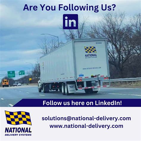 National Delivery Systems, Inc on LinkedIn: #nds #followus # ...