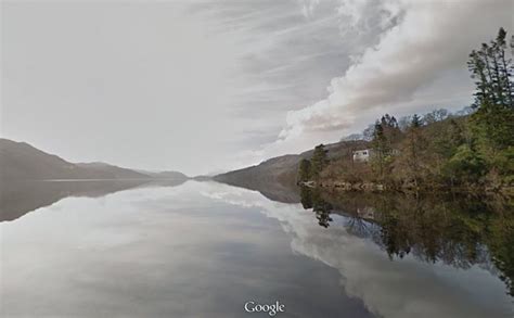 Google Street View ci porta fra le acque di Loch Ness, alla ricerca di ...