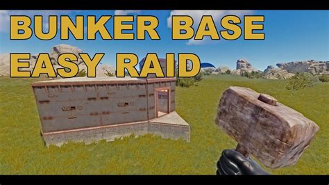 Image result for Rust Small Hidden Bunker Base