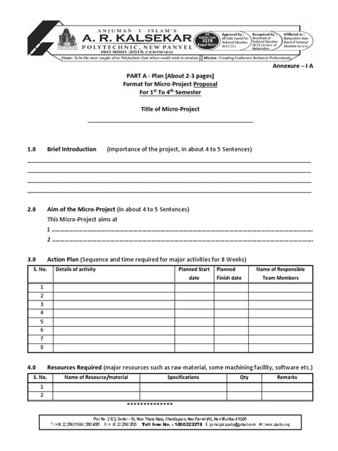 Image result for Msbte Project Format