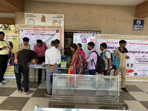 A signature campaign was organized for voters in Anand district under ...