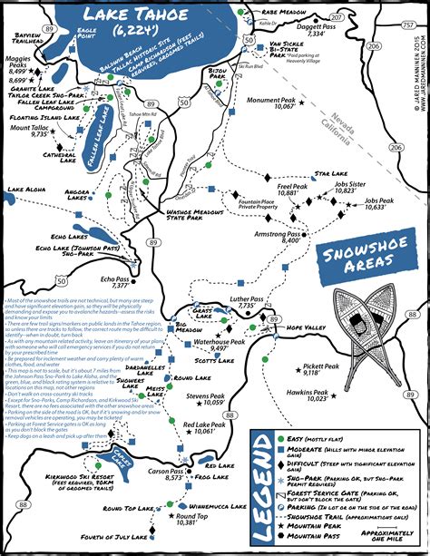 The Best Snowshoe Hiking Areas in South Lake Tahoe | Heavenly Ski Resort