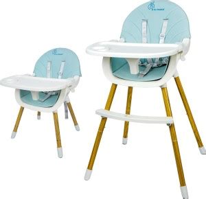 R for Rabbit Candyland 2 in 1 Baby High Chair | Feeding high Chair(Blue ...