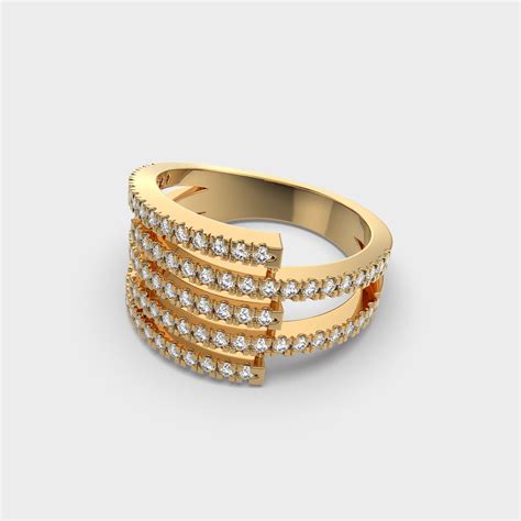 Parallel Perfection Diamond Ring | Jewelbox