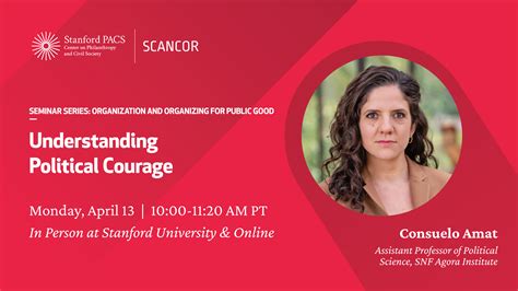 Understanding Political Courage | Center on Philanthropy and Civil Society
