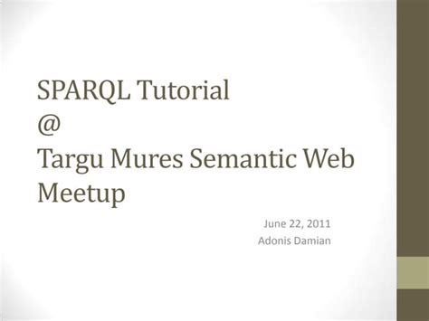 Semantic Web SPARQL 的图像结果