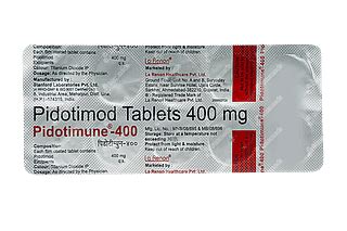 Pidotimune 400 MG | Order Pidotimune 400 MG Tablet Online at Truemeds