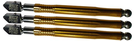 A TO Z GLASS A-786 Premium Glass Cutter Metal Handle For Straight ...