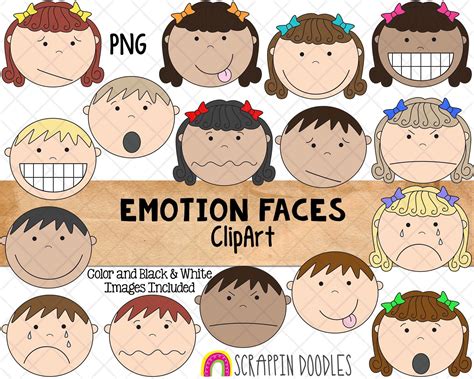 Emotions Faces Printable Free | Plan Your Year Easily!