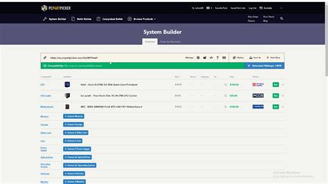 Image result for PCPartPicker Tutorial
