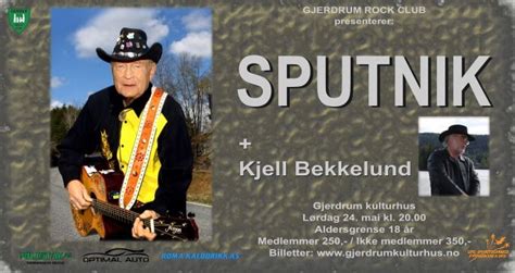 SPUTNIK! +Kjell Bekkelund, Gjerdrum Kulturhus, 24 May 2025 | AllEvents