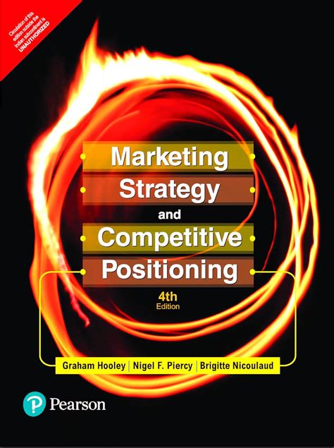 Buy MARKETING STRATEGY AND COMPETITIVE POSITIONING, 4TH EDITION (Old ...