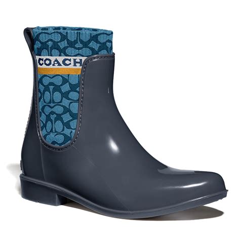 Coach Women's Rivington Rain Bootie | Rain Boots | Shoes - Shop Your ...