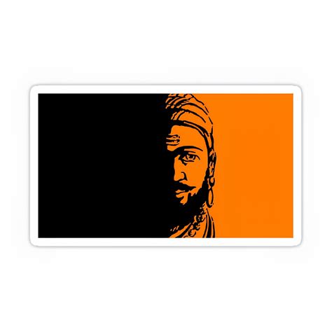 Chhatrapati Shivaji Maharaj Sticker-9 – InkyPrinty