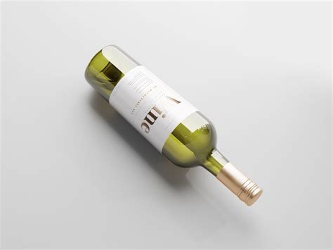 Wine Bottle Mockup PSD Set (11 Scenes)