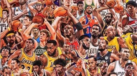 NBA 75 Illustration : r/nba