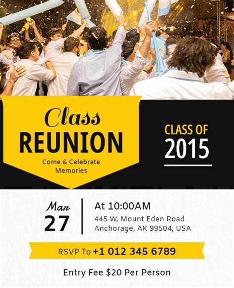 Image result for Class Reunion Event Program