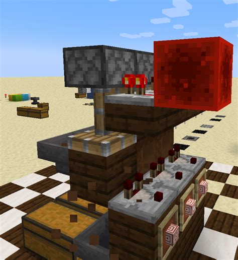 Image result for Side Profile of Double Stack Sorting System Minecraft
