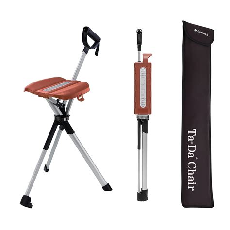 STEP2GOLD Ta-Da Chair Series 2, Portable Trekking Hiking Pole, Folding ...