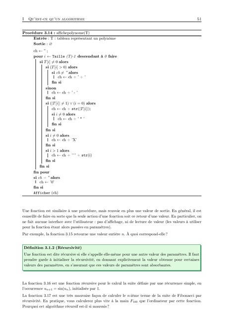 Image result for Algorithmique 3Eme