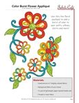 Image result for Burst Applique Pattern