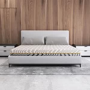 SleepSmith 3 Layered Gel Infused Orthopaedic Memory Foam Mattress, 6 ...