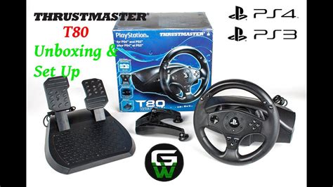 Image result for Thrustmaster T80 PS4 Setup