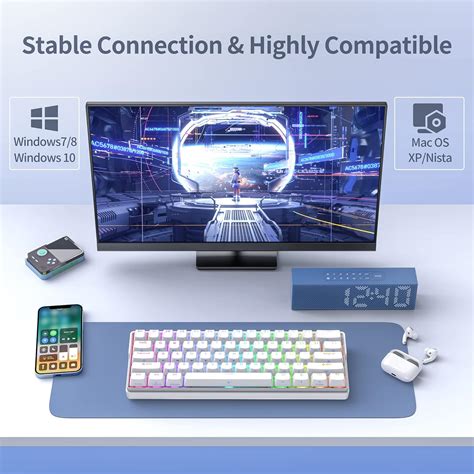 KEMOVE K61 Snowfox Mechanical Gaming Keyboard, 60% | Ubuy India