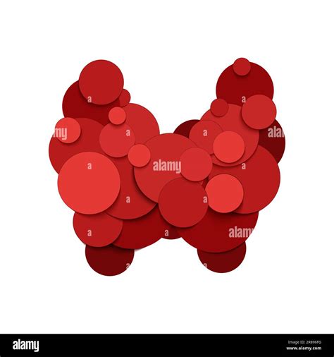 Thyroid gland body organ icon for hormone function concept Stock Vector Image & Art - Alamy