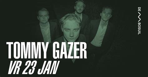 Tommy Gazer | De Bosuil, De Bosuil, Weert, 23 January 2026 | AllEvents