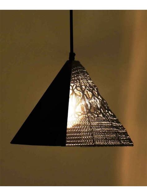 Cone pendant light | Buy triangle pendant light online | Kalpané