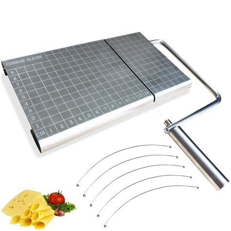 Buy Cheese Slicer, Cheese Cutter, Stainless Steel Wire Cheese Slicers ...