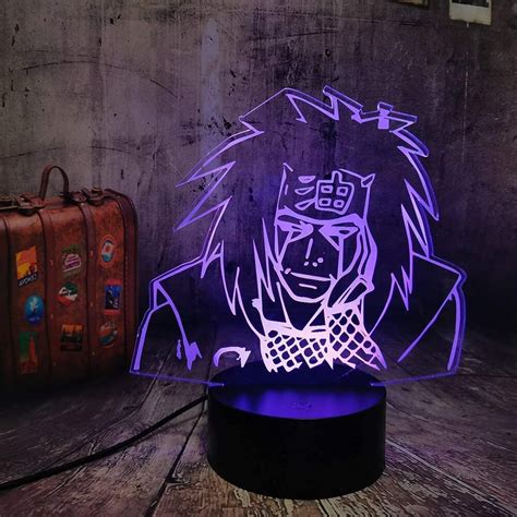 Genericjapanese Anime Figure Itachi Uchiha Kakashi Jiraiya Lamps 3d ...