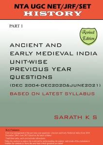 UGC NTA NET History Chapter Wise Previous Year Questions (DEC 2004- DEC ...