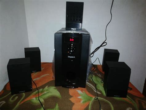 Impex Opera Blue 45 Watts 5.1 Channel Multimedia Speaker System with ...