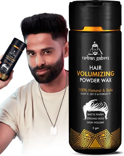 urbangabru Matte Finish for 24 Hours VOLUMIZERV Strong Hold Hair ...