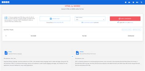 HTML to Word Converter 的图像结果