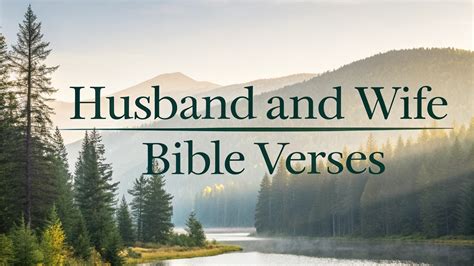 Bible Scriptures On Husbands