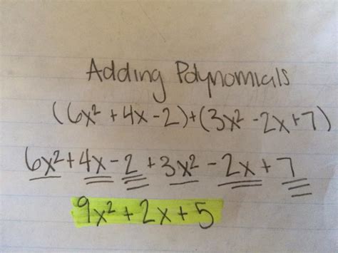 Image result for Add/Subtract and Multiply Polynomials