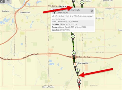 U.S. 131 lane closures could slow traffic Tuesday in Kent County ...